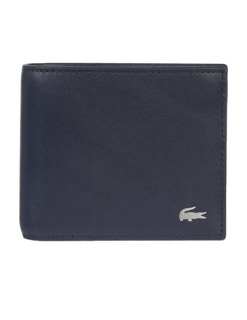 CARTERA LACOSTE NH1115FG, AZUL MARINO