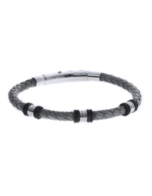 Pulsera Kpenko de acero inoxidable con acabado tejido