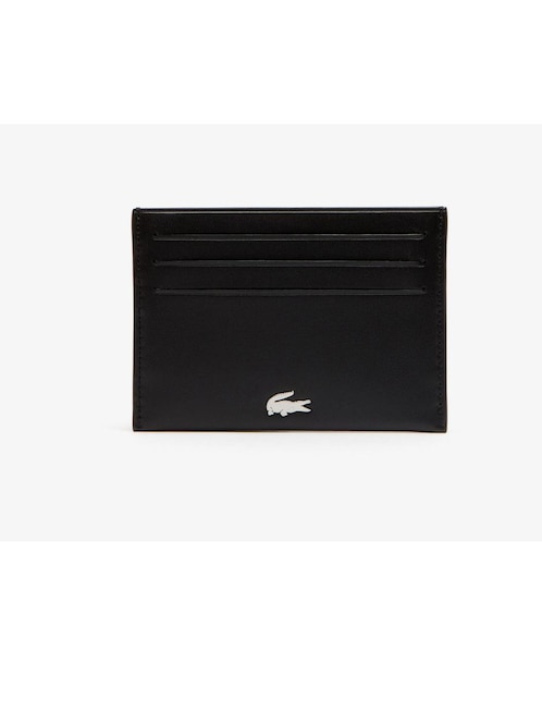 Tarjetero Lacoste de piel para hombre