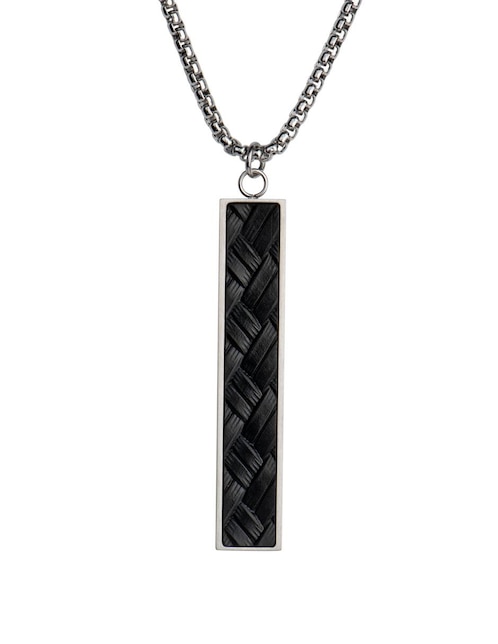 Collar Luckman de acero inoxidable en baño de oro 18 k