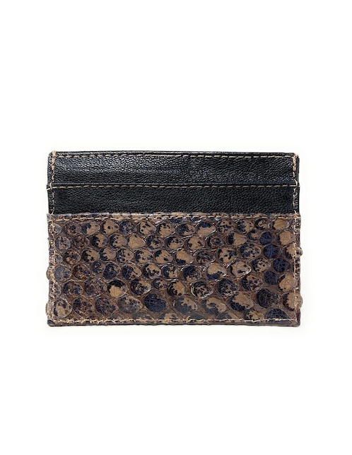 Tarjetero Sarosa de piel Lux para hombre