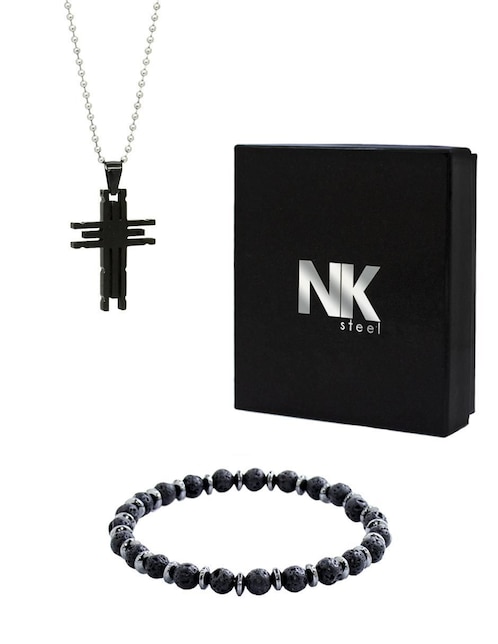 Set de joyería NK Steel acero inoxidable