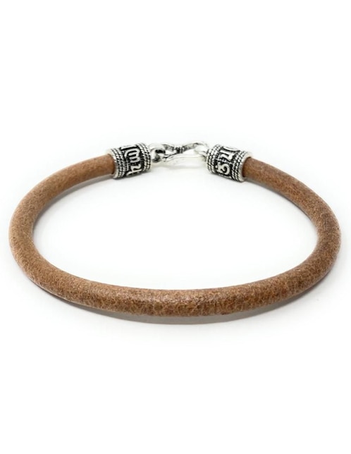 Pulsera Sarosa de latón con acabado lustre