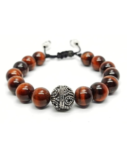 Pulsera Caos nabucco de plata acabado brillante