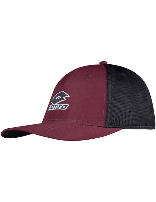 Gorra visera semicurva cerrada casual Lotto