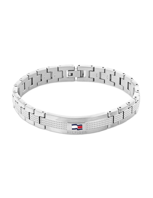 Brazalete Tommy Hilfiger Nelson H-Link con acabado pulido