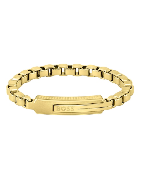 Brazalete HUGO BOSS de acero Orlado con acabado brillante