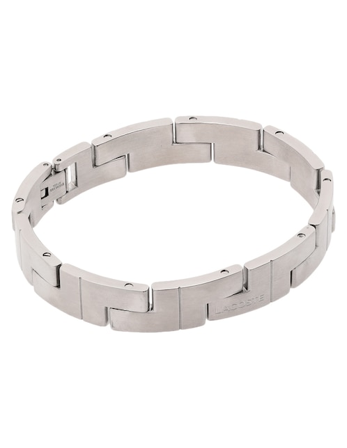 PULSERA LACOSTE 20, UNITALLA, PLATEADO