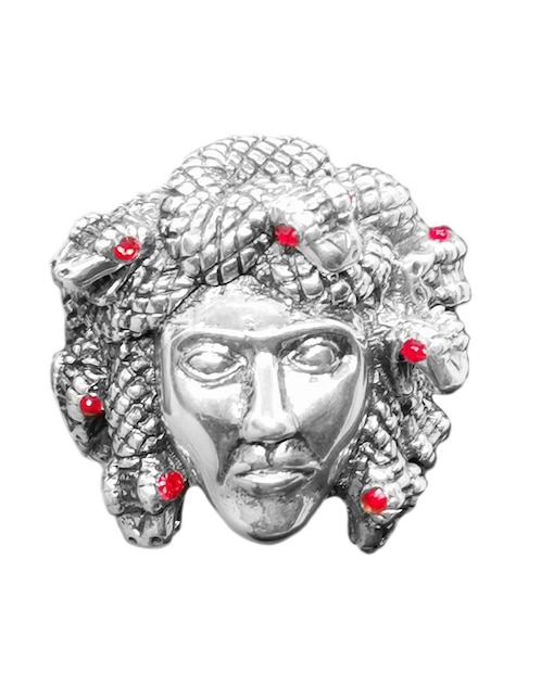 Anillo de medusa Vadalú Plata Mitologia P 925 de plata brillante