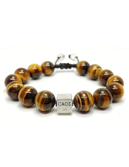 Pulsera Caos de plata Nabucco con acabado billante