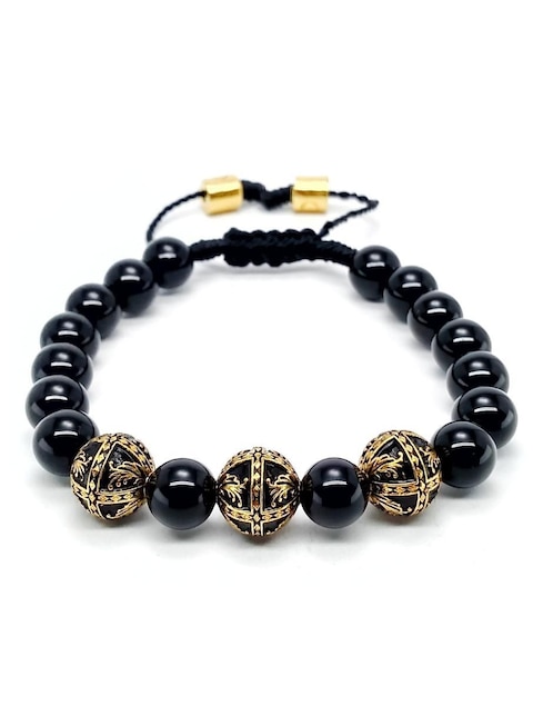 Pulsera de plata Baalam con acabado baño de oro