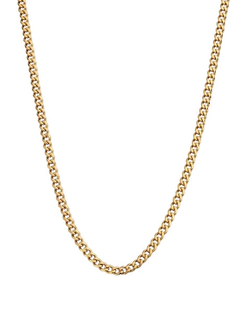 Collar Cruze Cubana de baño de oro 18 K
