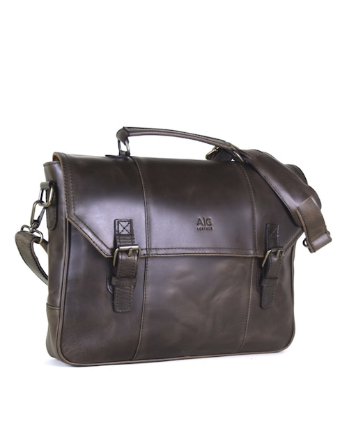 Portafolio AG Leather de piel unisex