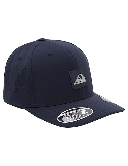 Gorra visera semicurva Quiksilver Adapted Flexfit para hombre