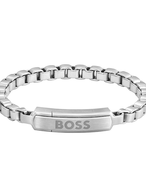 Pulsera Hugo boss acero inoxidable Devon con acabado brillante