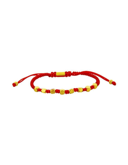 Pulsera kpenko "de" algodón 18 k cosmos gold "con acabado" baño oro