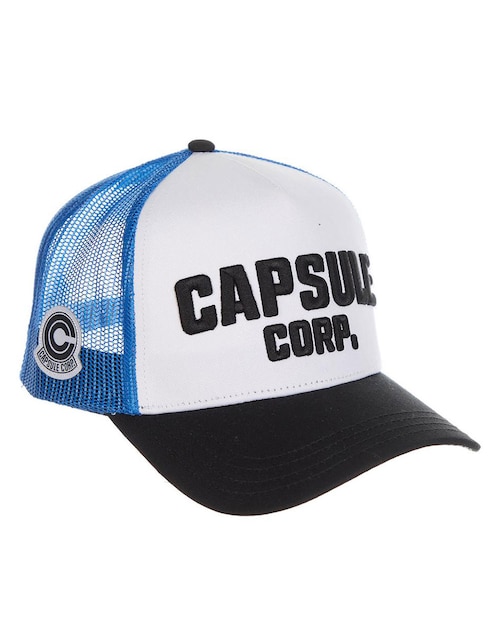 Gorra visera semicurva snapback casual Capslab Capsule Corp Dragon Ball para hombre