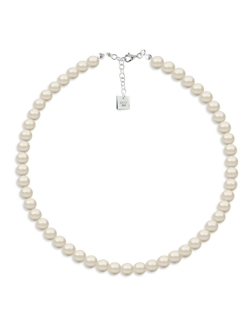 Collar Caos Perlas de plata P 925