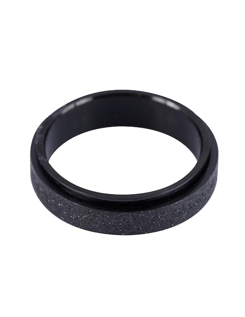 Anillo con acabado baño de oro 1