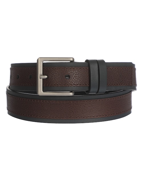 Cinturón de piel para hombre