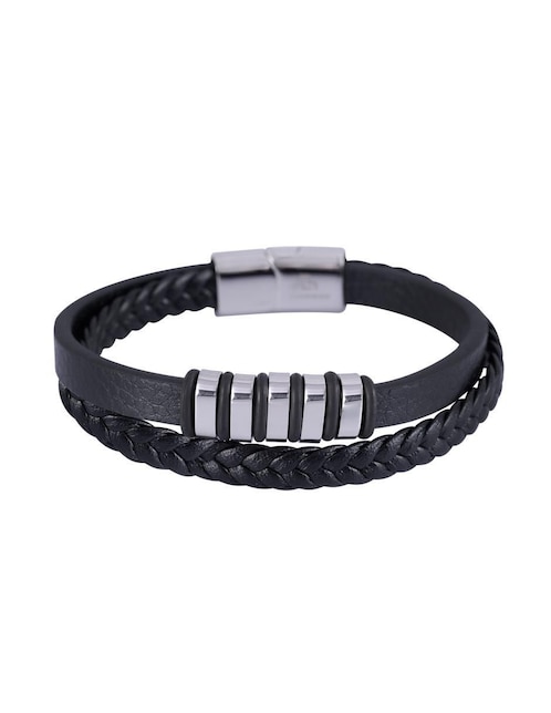 Pulsera Luckman con acabado brillante