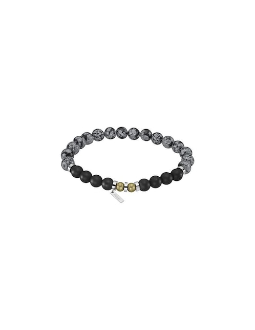 Pulsera Lotus Style Urban Man con acabado mate