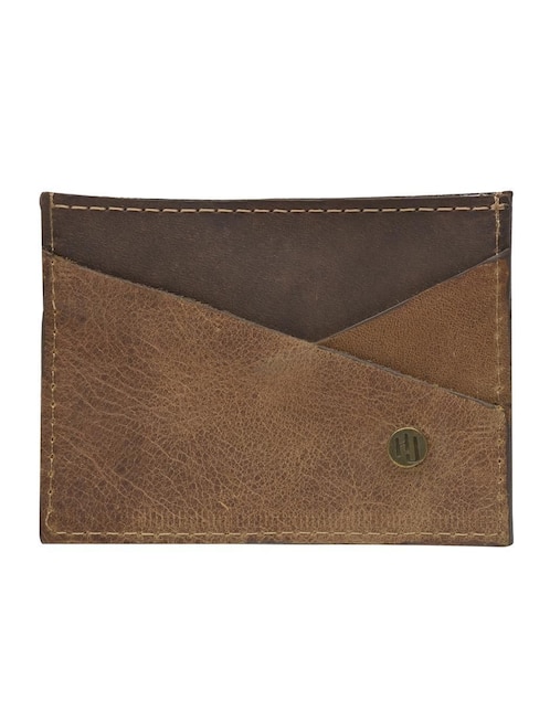 Tarjetero Hj Hinojosa de piel unisex