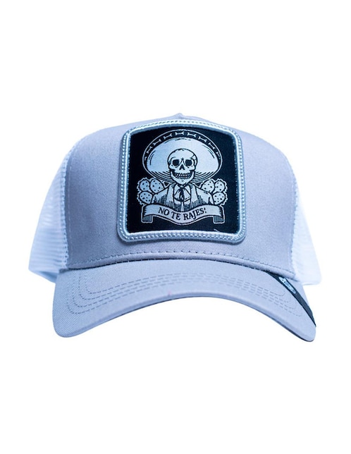 Gorra con visera curva casual Pook Frase No te rajes