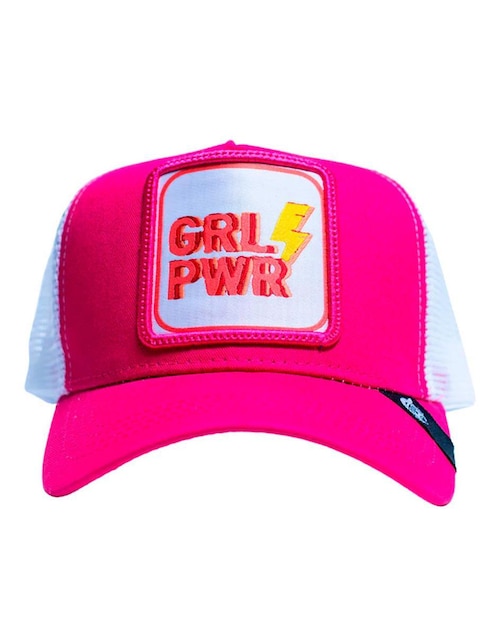 Gorra con visera curva casual Pook Frase
