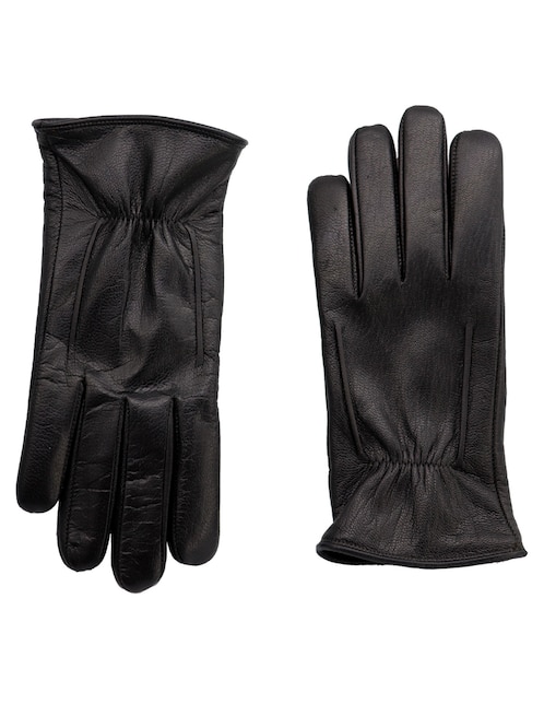 Guantes de invierno JBE de piel para hombre