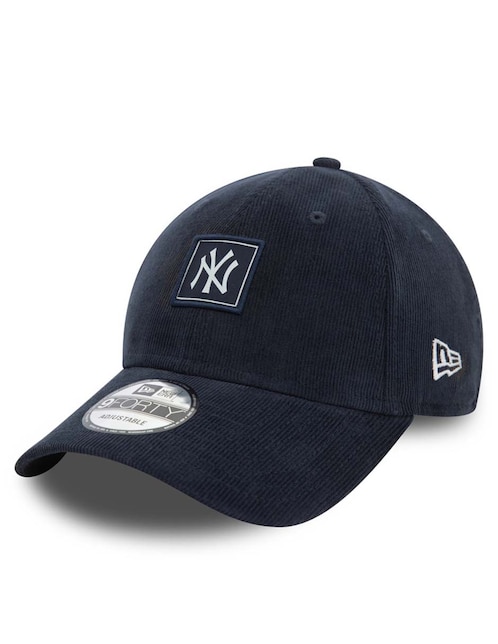 Gorra visera curva correa ajustable New Era Cord Patch MLB New York Yankees adulto