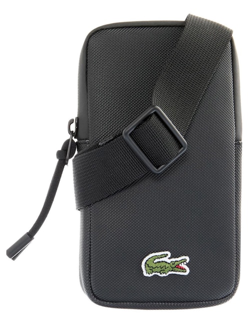 Porta celular portátil Lacoste fijación ajustable