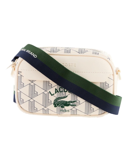 Bolsa messenger Lacoste Monogram The Blend para hombre