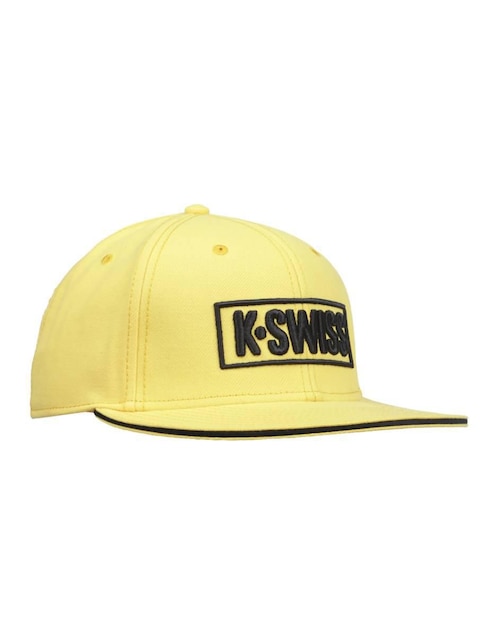 Gorra visera plana broche casual K-Swiss Real adulto