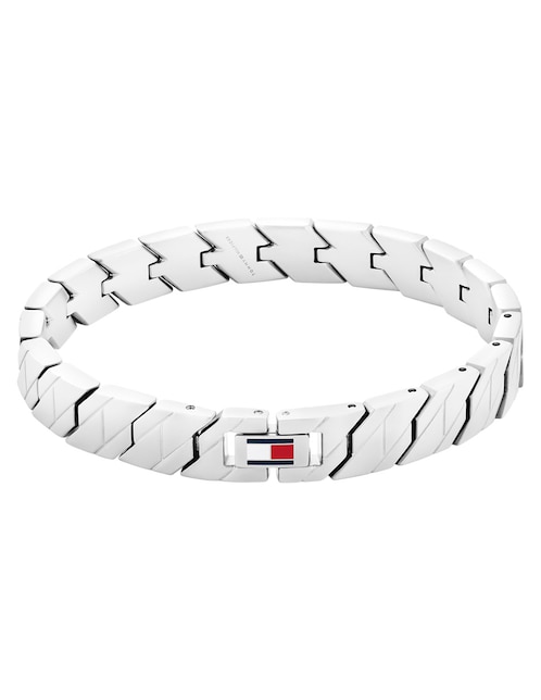 Brazalete Tommy Hilfiger Lars con acabado brillante