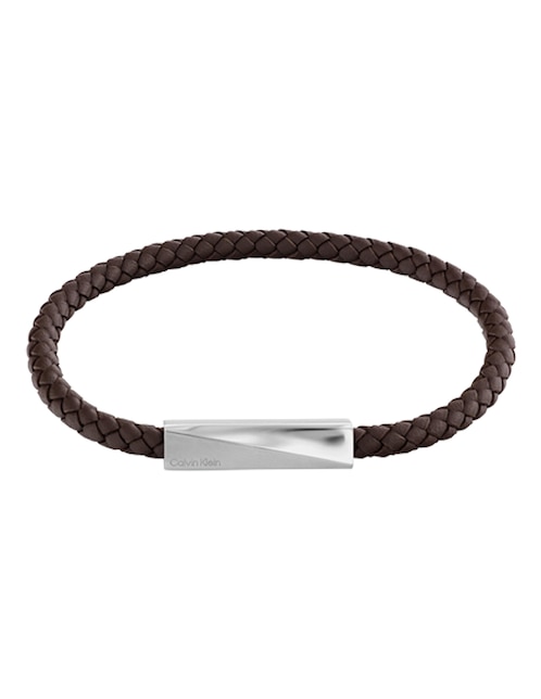 Brazalete Calvin Klein Iconic Id con acabado mate