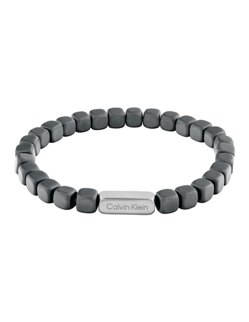 Brazalete Calvin Klein Modern Square con acabado mate