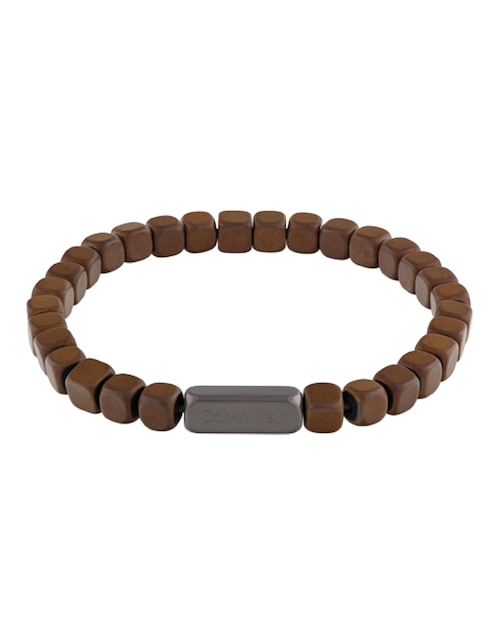 Brazalete Calvin Klein Modern Square con acabado mate