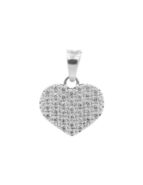 Dije de corazón Boscaini de plata P 925