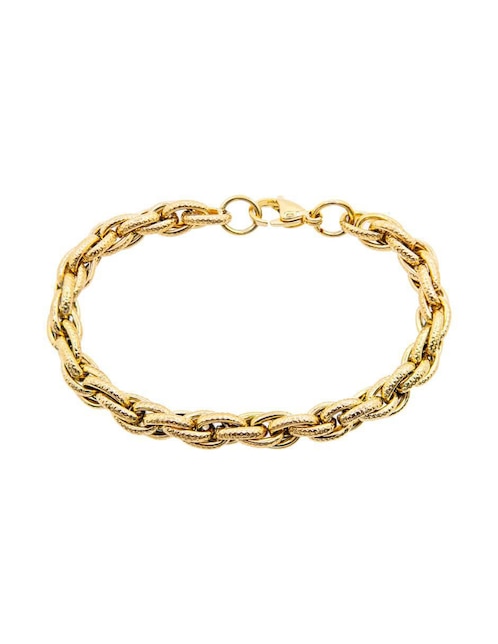 Pulsera Boscaini de baño de oro 14 K
