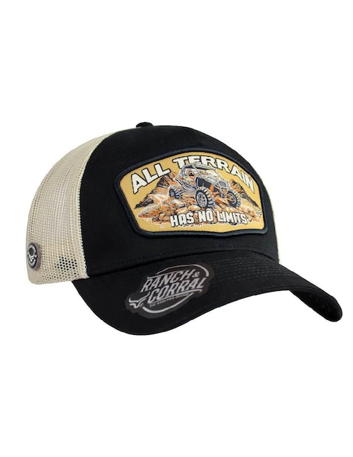 Gorra visera semicurva broche Ranch & Corral unisex