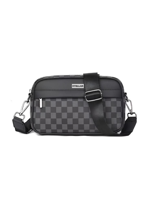 Bolsa bandolera Xtellar de cuero para hombre