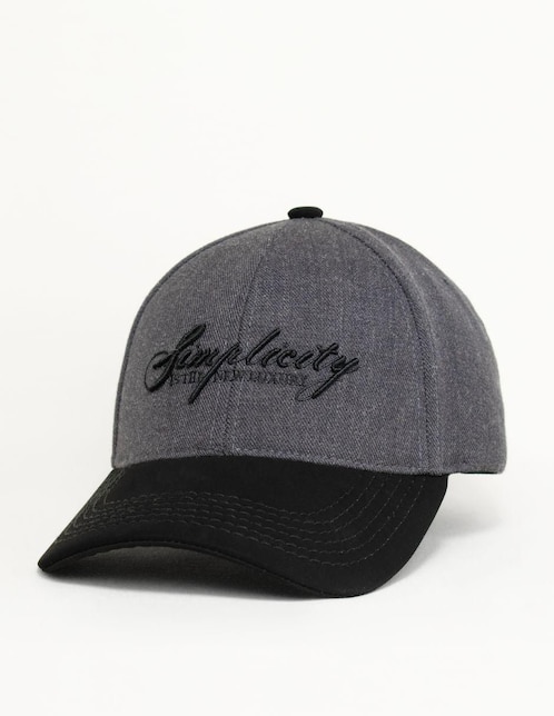 Gorra con visera curva Statement unisex 1