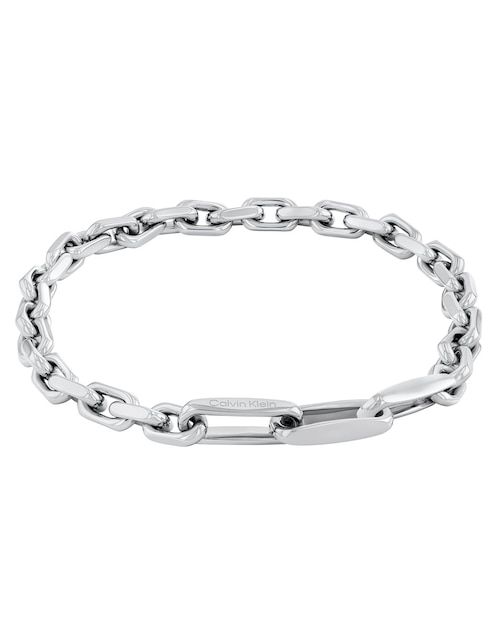 Brazalete Calvin Klein Architectural con acabado pulido