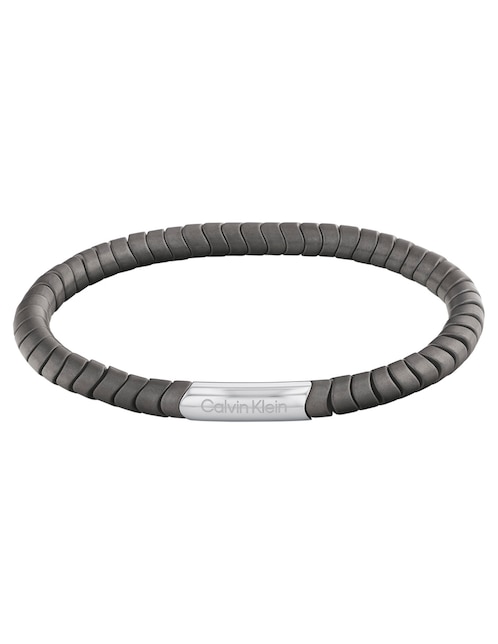 Brazalete Calvin Klein Intuitive Connection con acabado mate