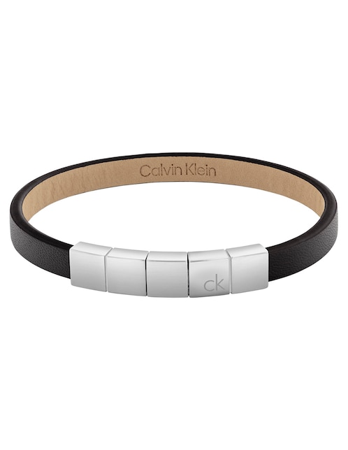 Brazalete Calvin Klein Minimalistic Squares con acabado brillante