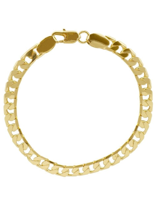 Pulsera Horoz 18 k con acabado chapa de oro