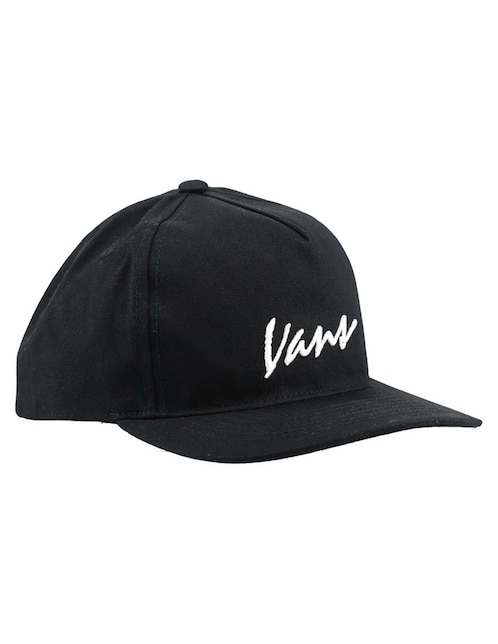 Gorra visera plana snapback para entrenamiento Vans Classic Script Snapback unisex