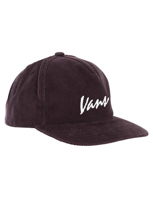 Gorra visera curva snapback casual Vans Classic Script Snapback adulto