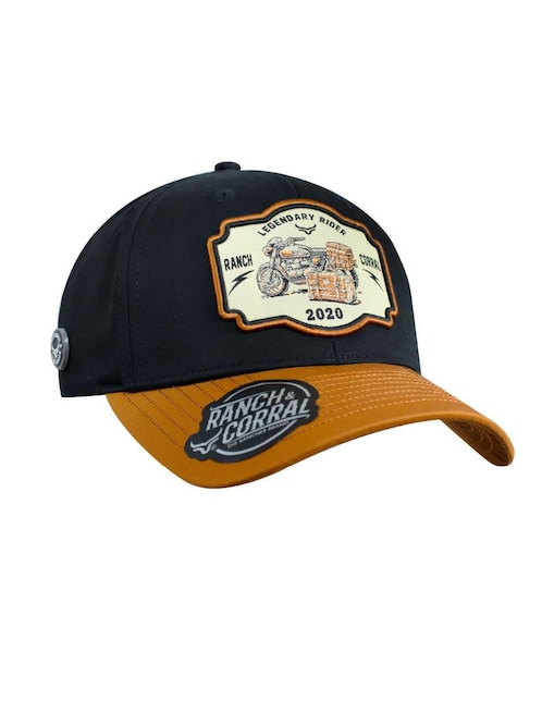 Gorra visera semicurva snapback casual Ranch & Corral unisex